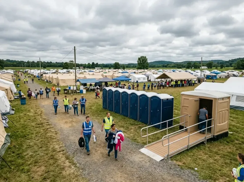 disaster-relief-camp-restrooms-010 — frequently asked questions, Dumpster & Portable Bathrooms Rental in Forest Hills, PA